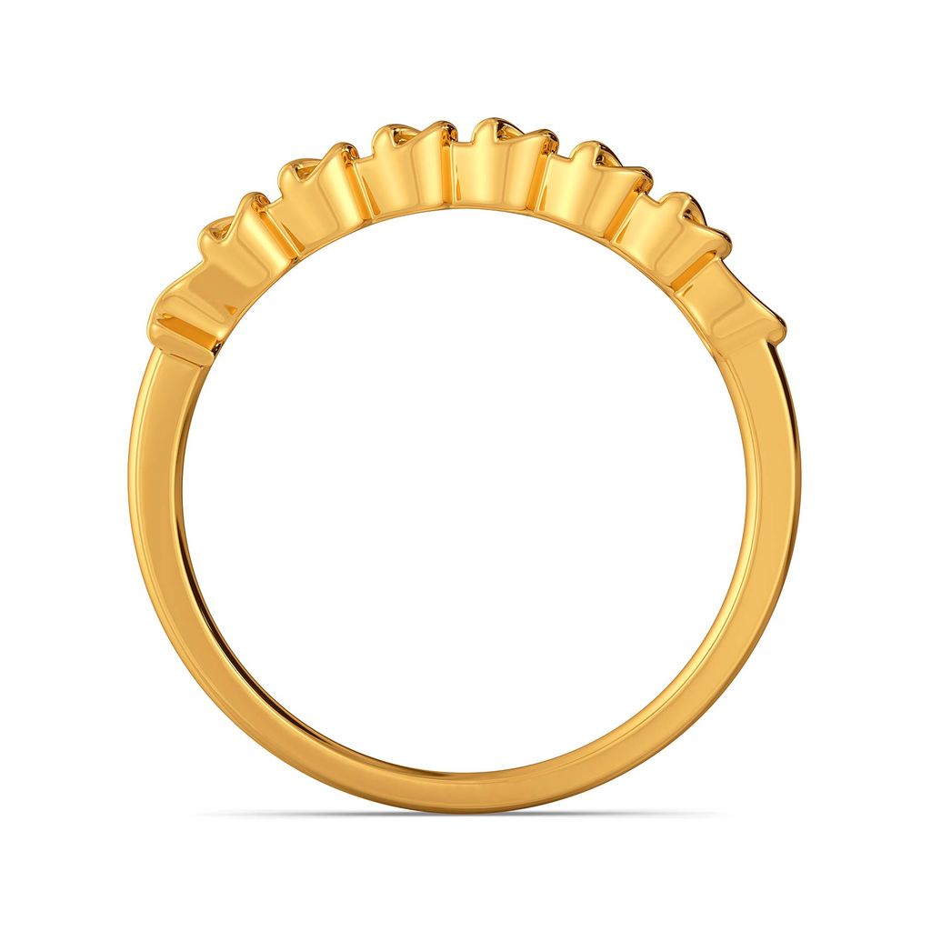 Jersey Knits Gold Rings image