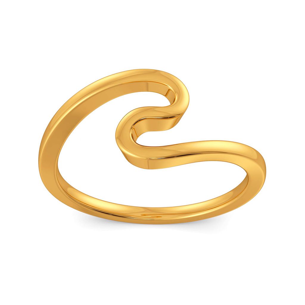 Wale Weaves Gold Rings alternate view 2