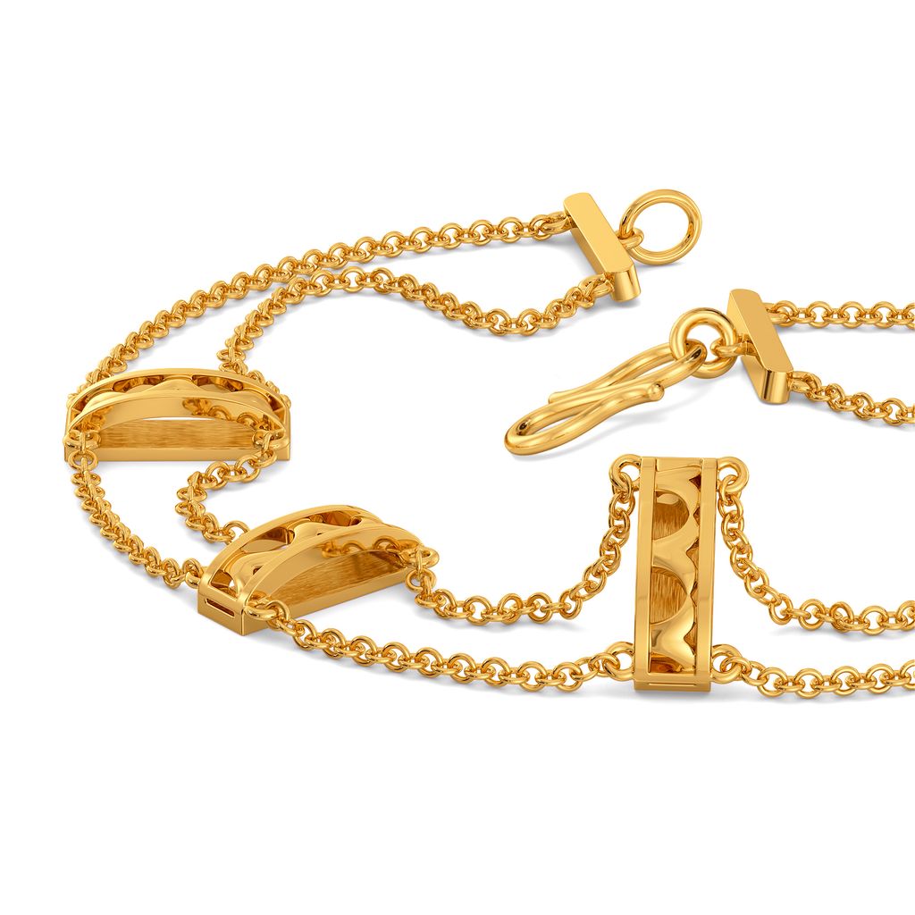 Band Strands Gold Bracelets