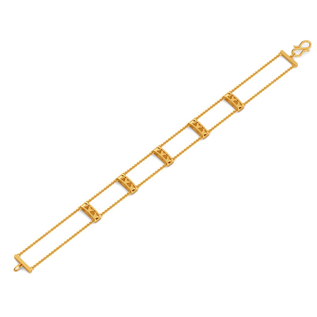 Band Strands Gold Bracelets