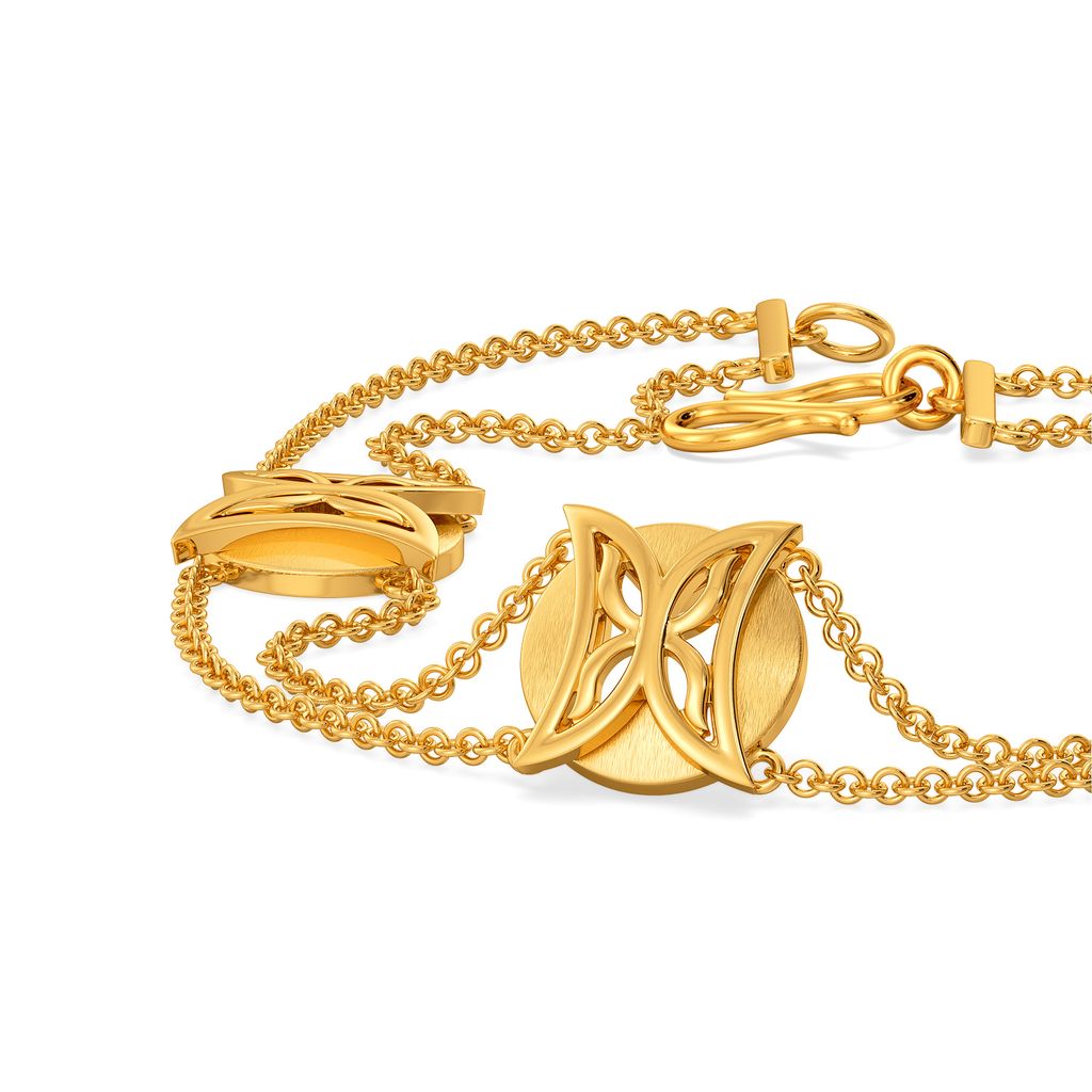 Vintage Poise Gold Bracelets