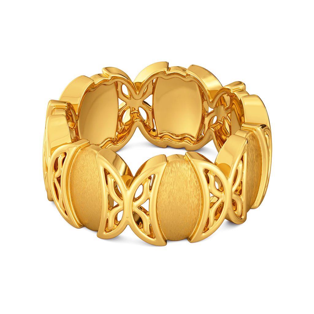 Vintage Poise Gold Rings alternate view 3