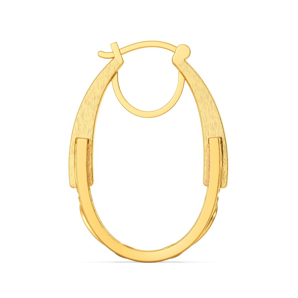 Victorian Collar Gold Earrings