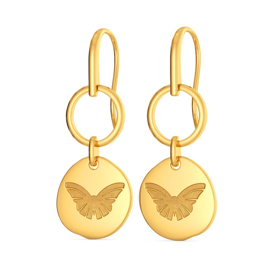 All Things Eco Gold Earrings