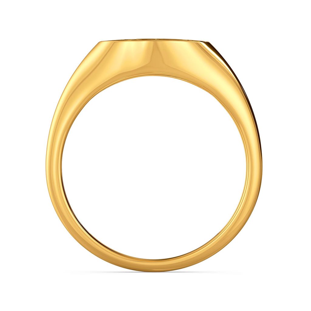 Nature At Work Gold Rings image