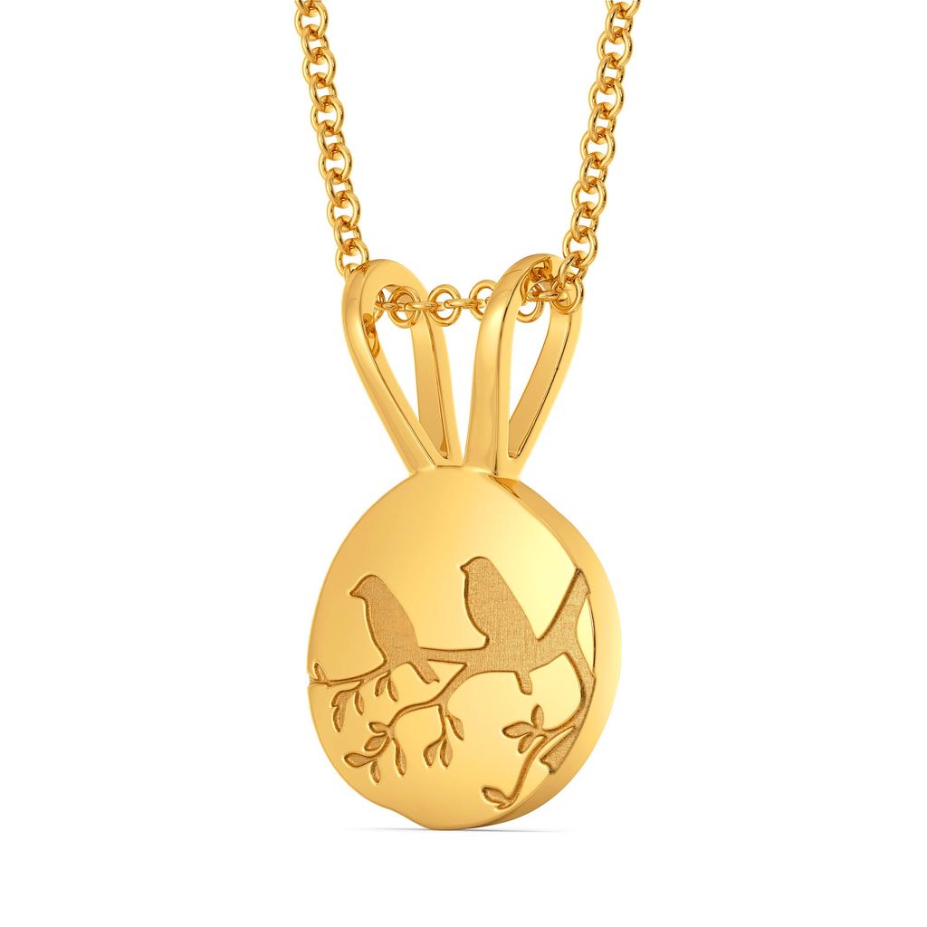 Nature At Work Gold Pendants