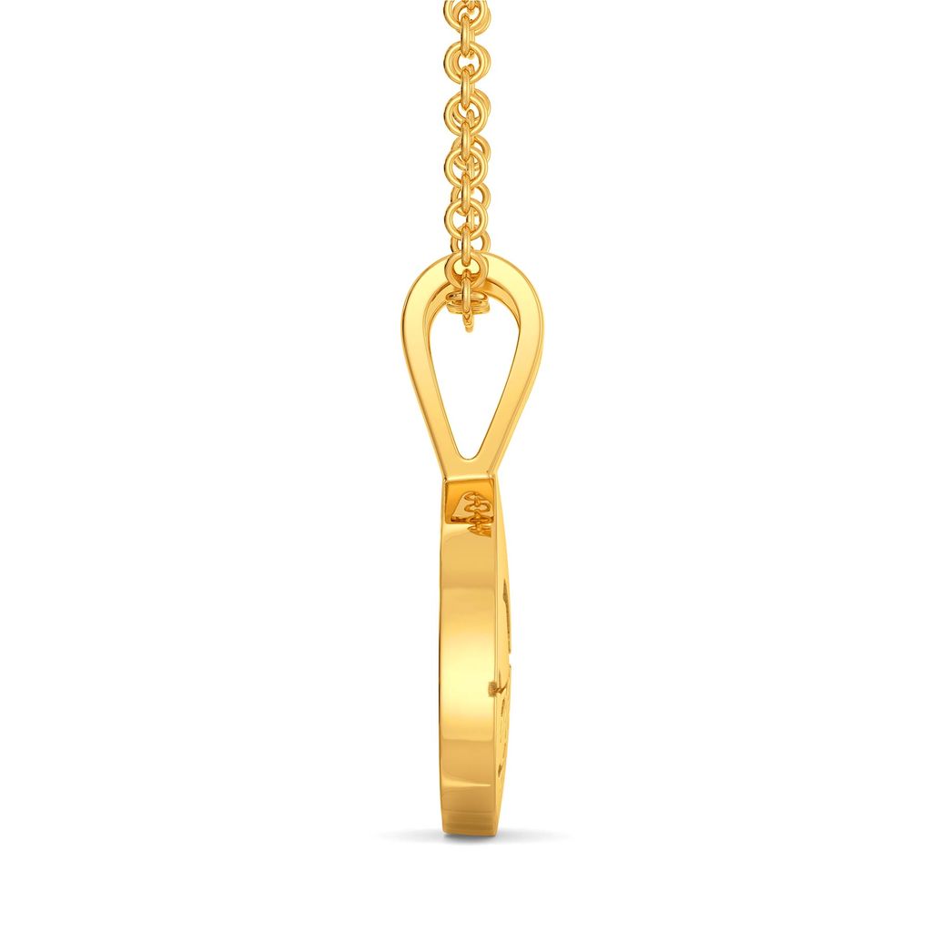 Nature At Work Gold Pendants