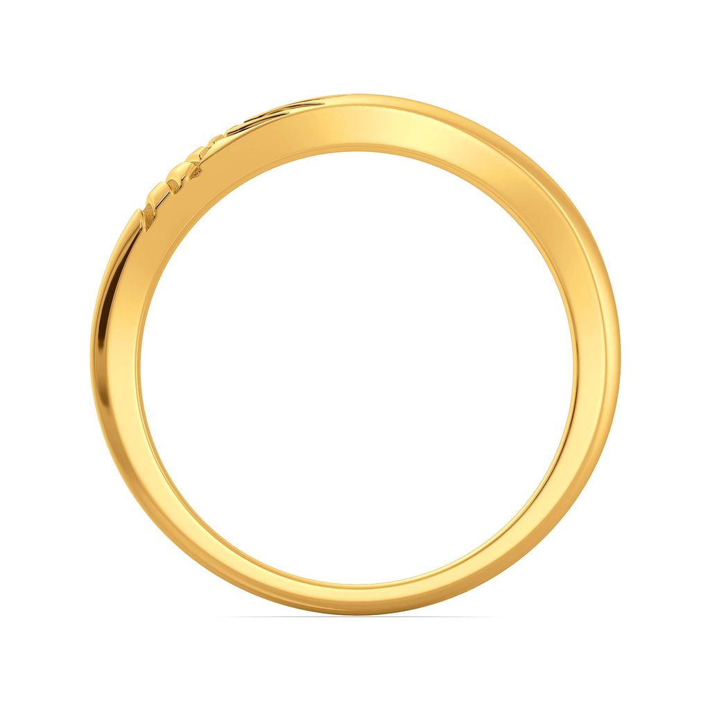 Feasible Fern Gold Rings image