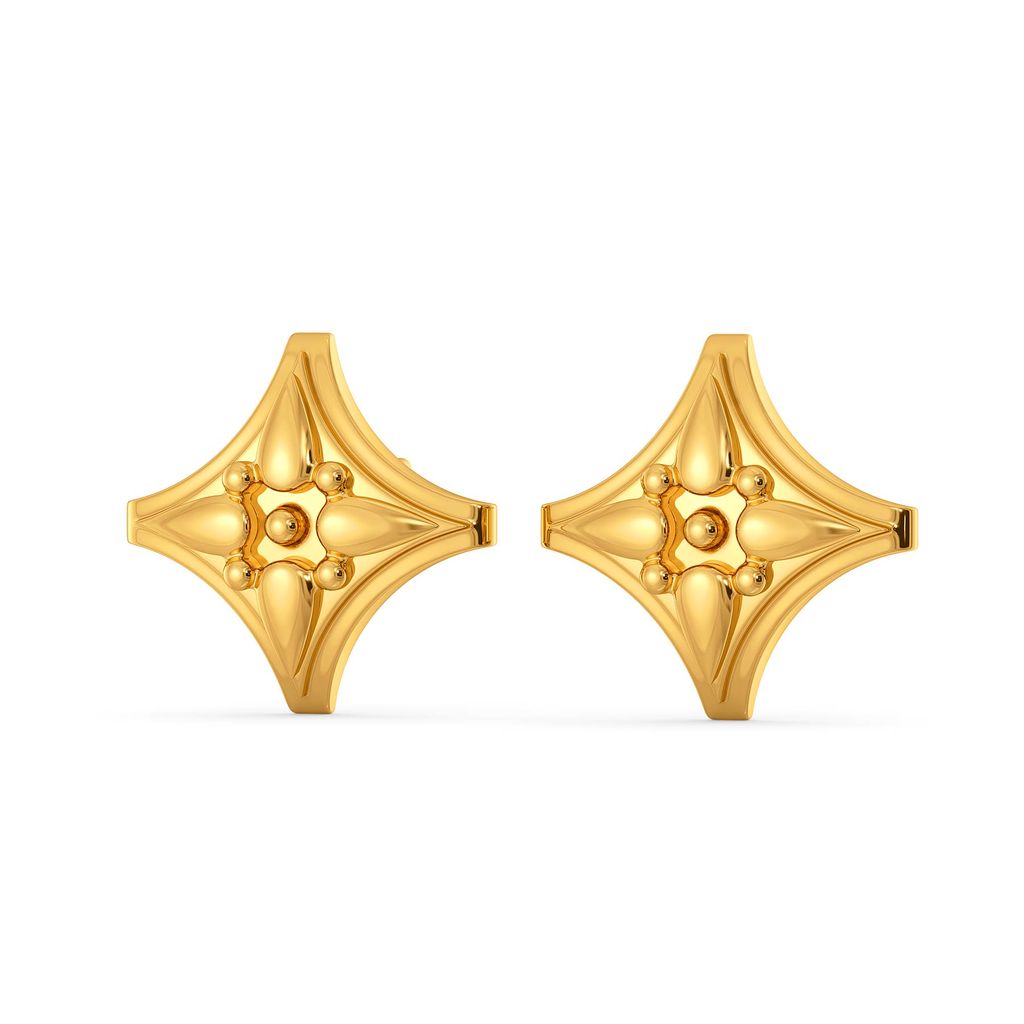 Tunic Tuned Gold Earrings