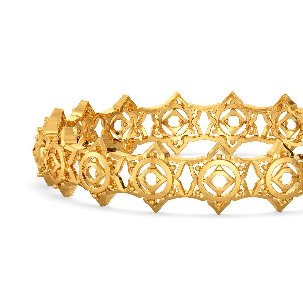Bohemian Basics Gold Bangles
