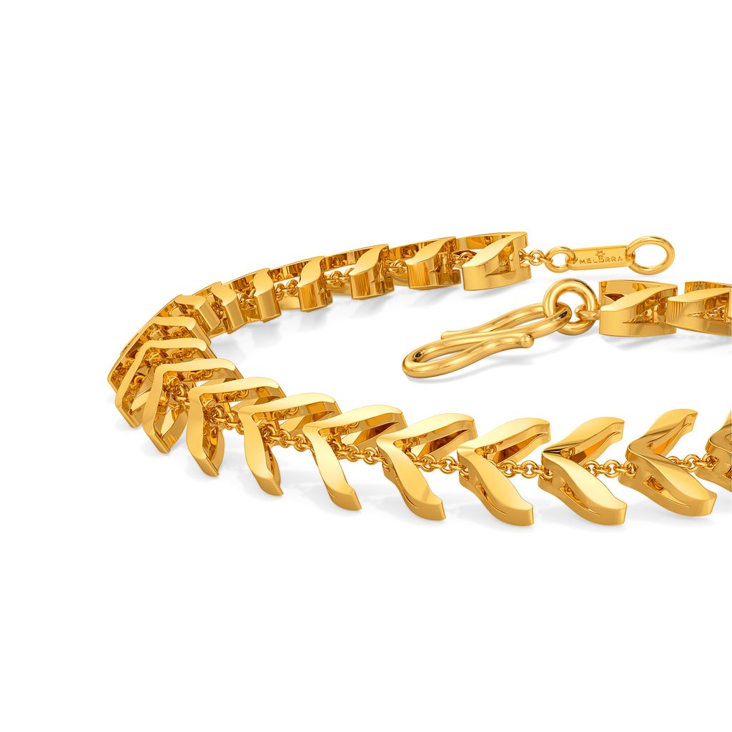 Calm Candors Gold Bracelets