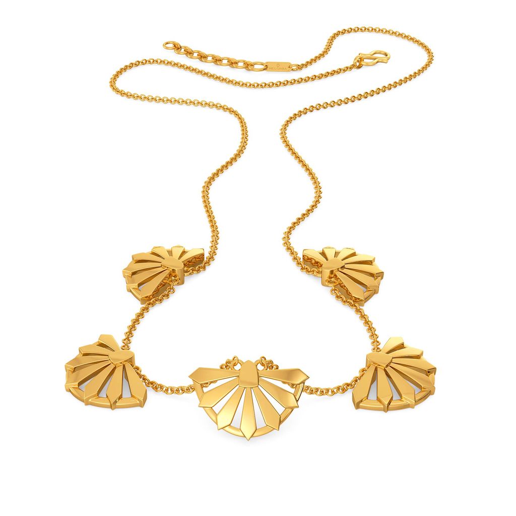 Liberal Weaves Gold Necklaces