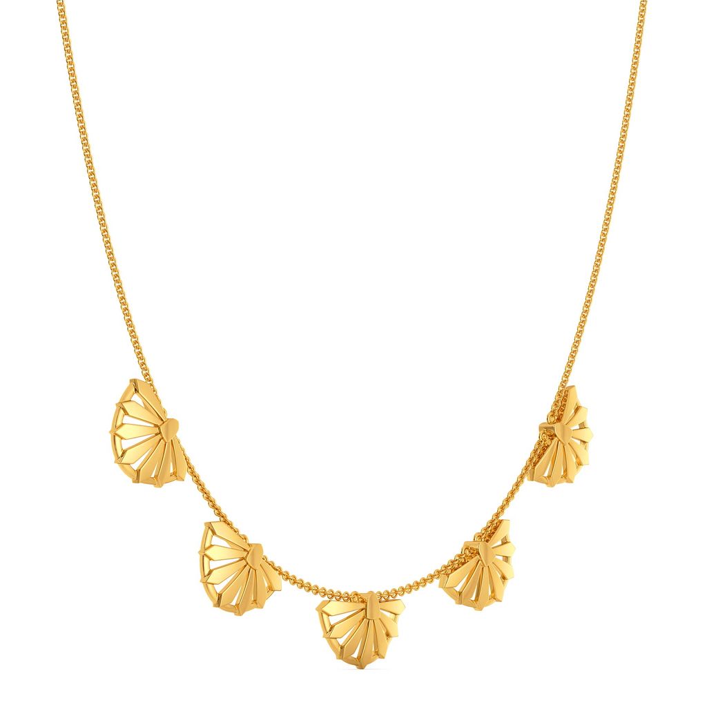 Liberal Weaves Gold Necklaces
