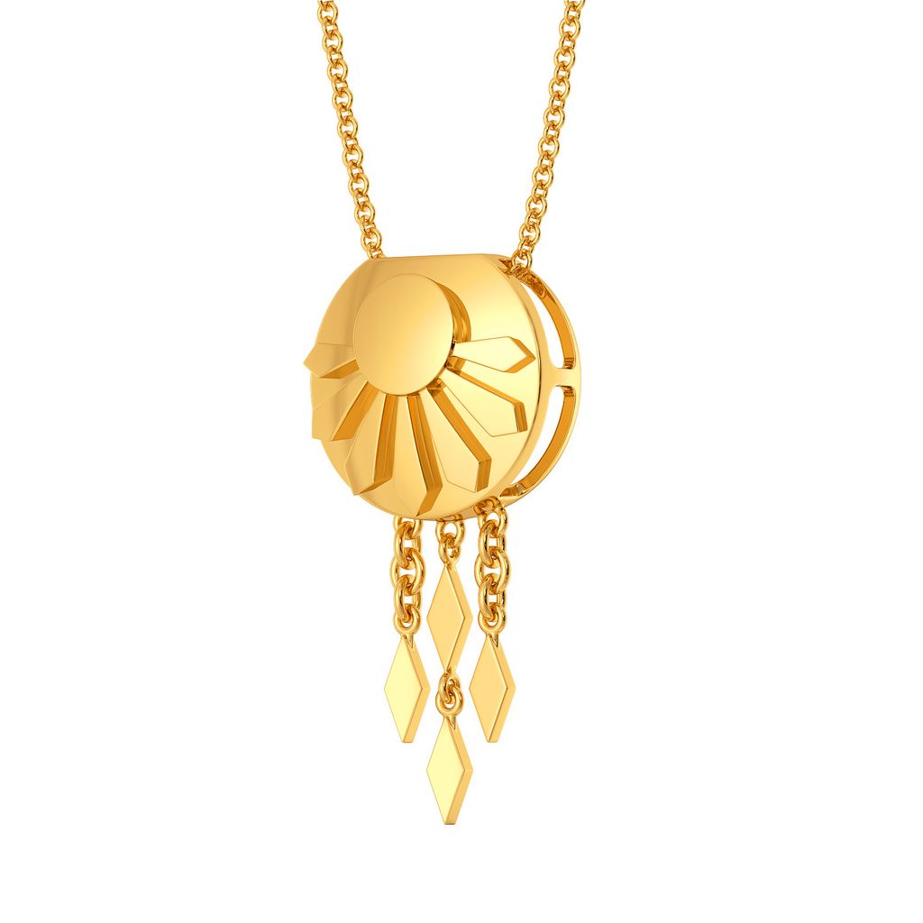 Liberal Weaves Gold Pendants