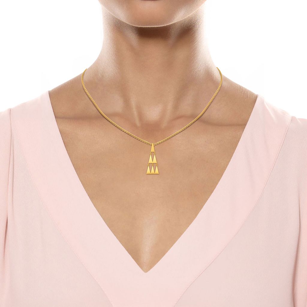 Back To Work Gold Pendants