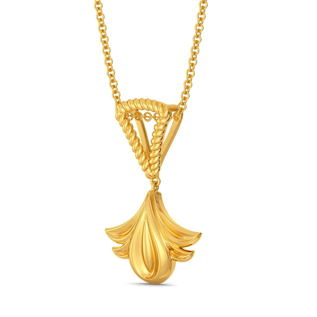 Lily Trilogy Gold Pendants