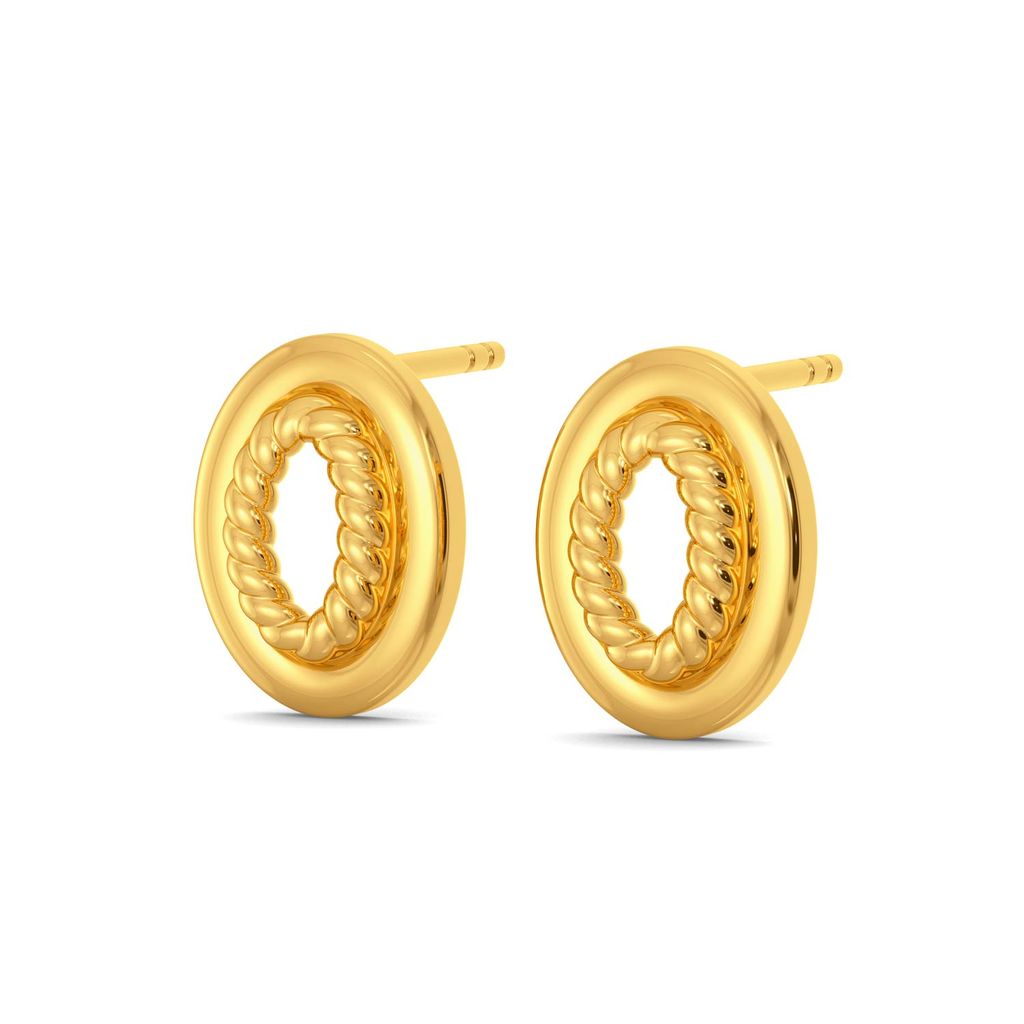 Bare Flair Gold Earrings