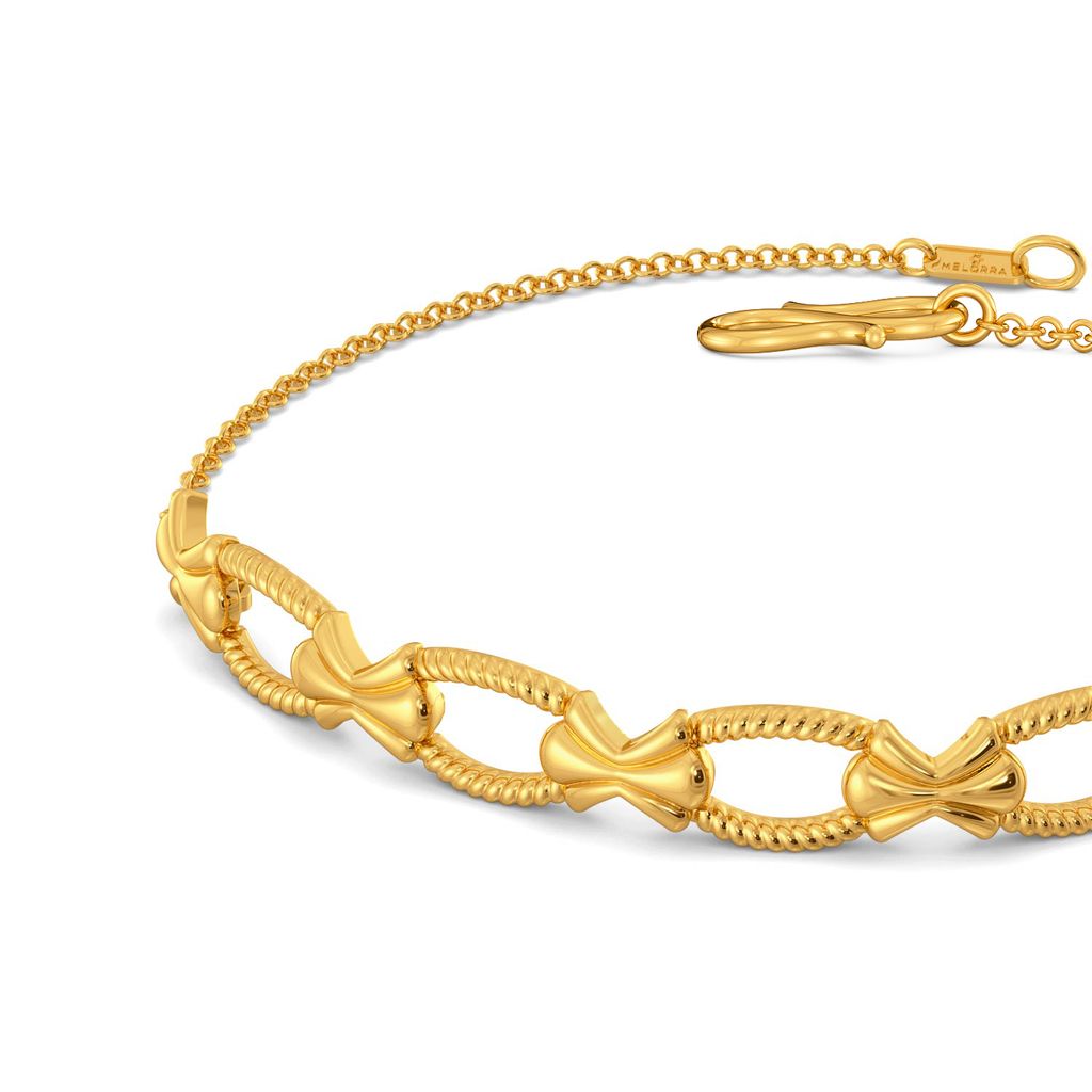 Romanesque Gold Bracelets
