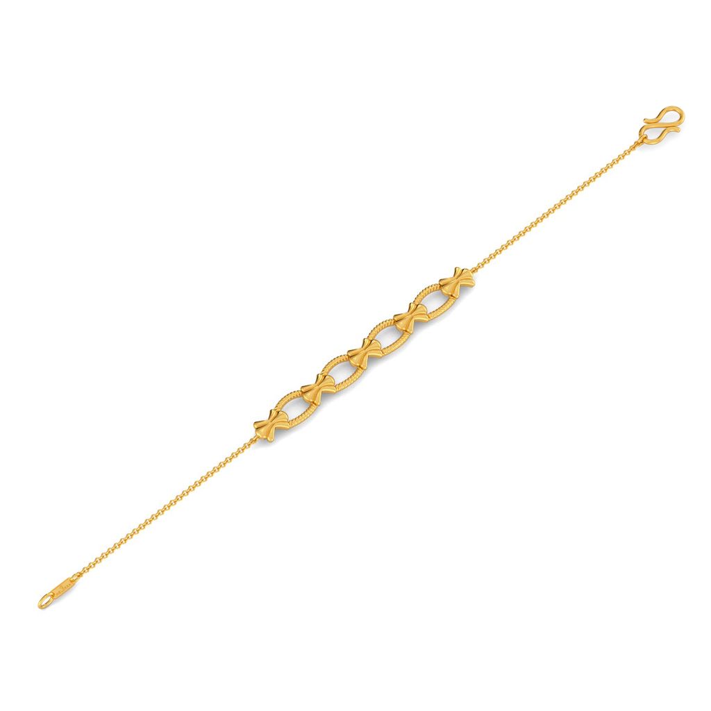 Romanesque Gold Bracelets