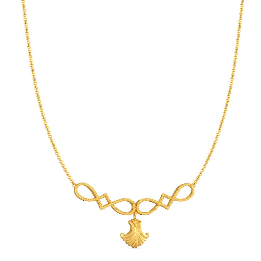 Romanesque Gold Necklaces