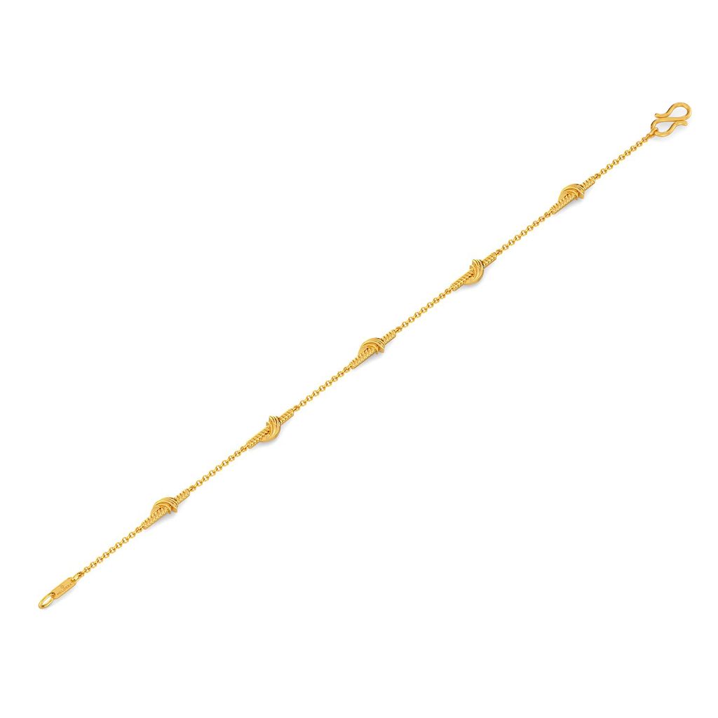 Greek Guilloche Gold Bracelets