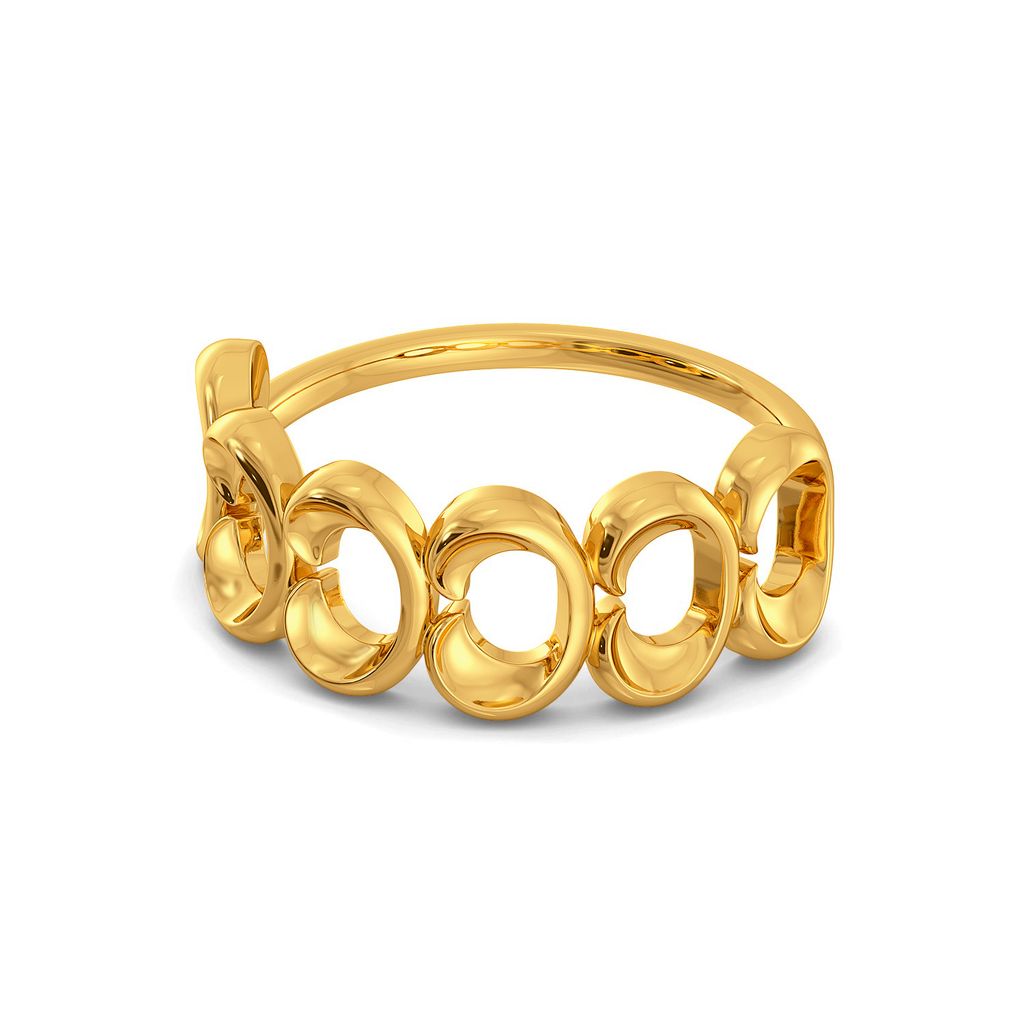 Rosette Fields Gold Rings alternate view 3
