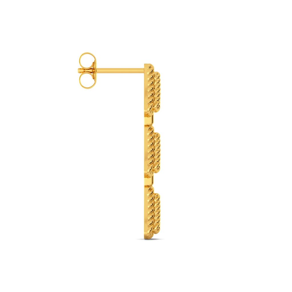Trinity Fair Gold Earrings