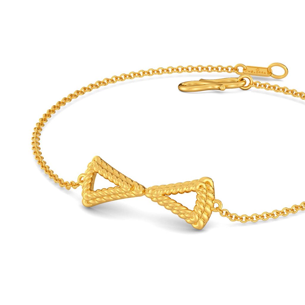 Two Tiered Gold Bracelets