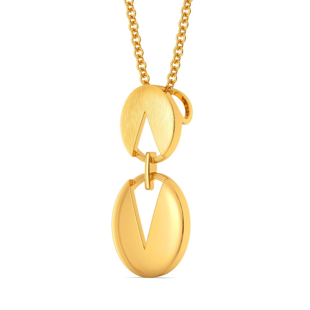 Office Sequins Gold Pendants