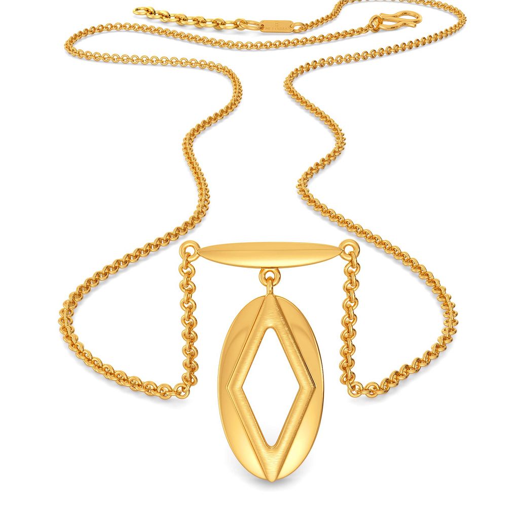 Quirky Work Gold Necklaces
