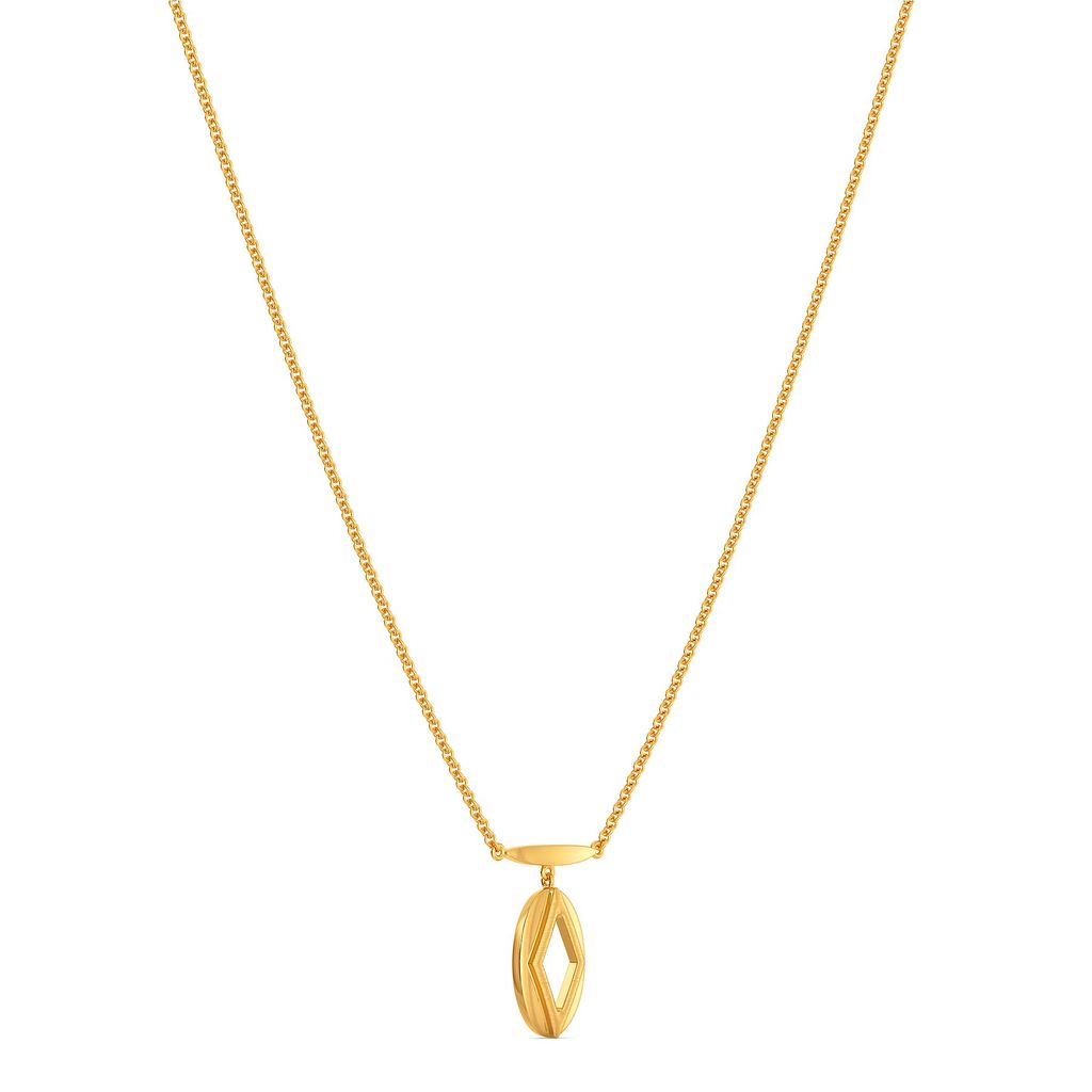 Quirky Work Gold Necklaces
