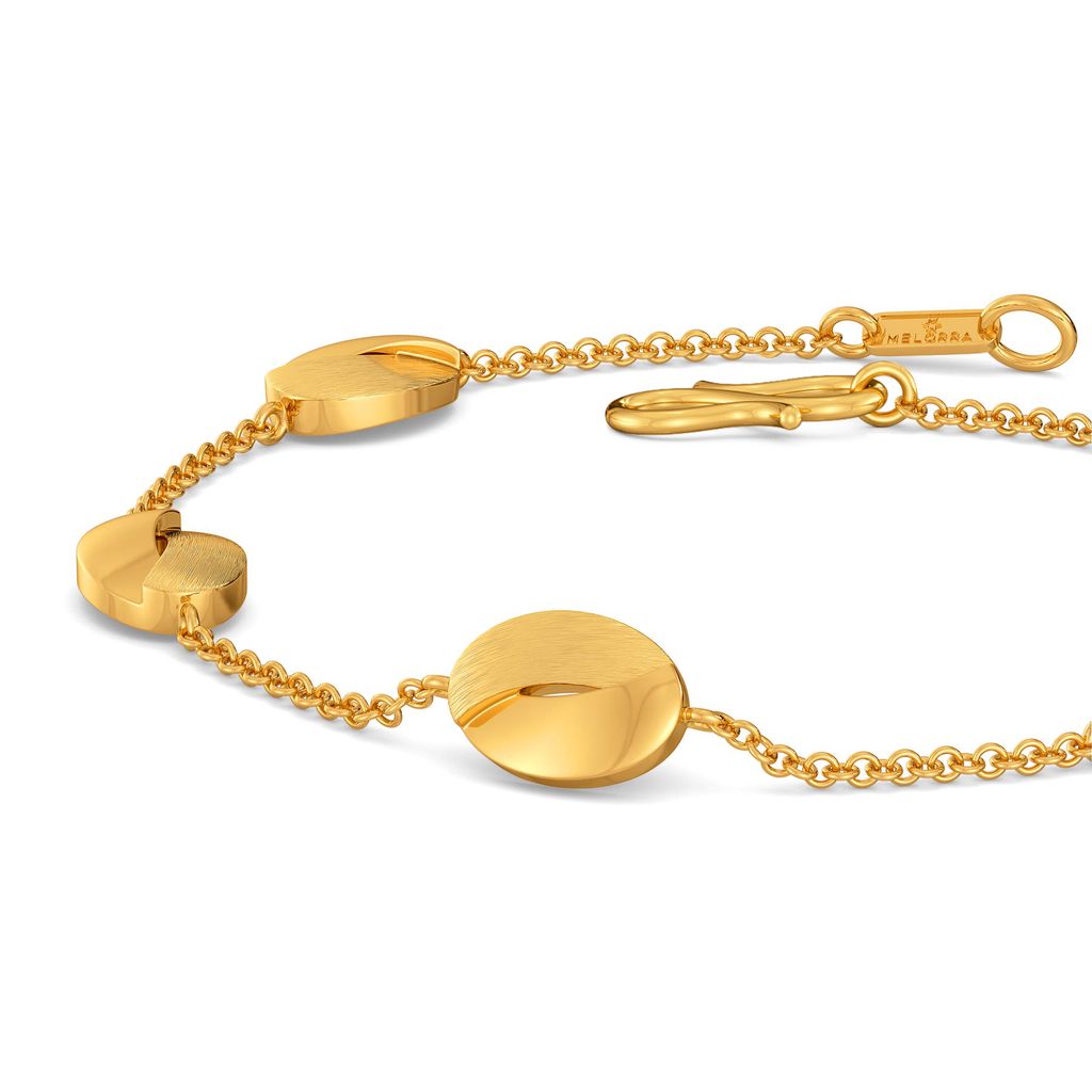 Just in Sequin Gold Bracelets