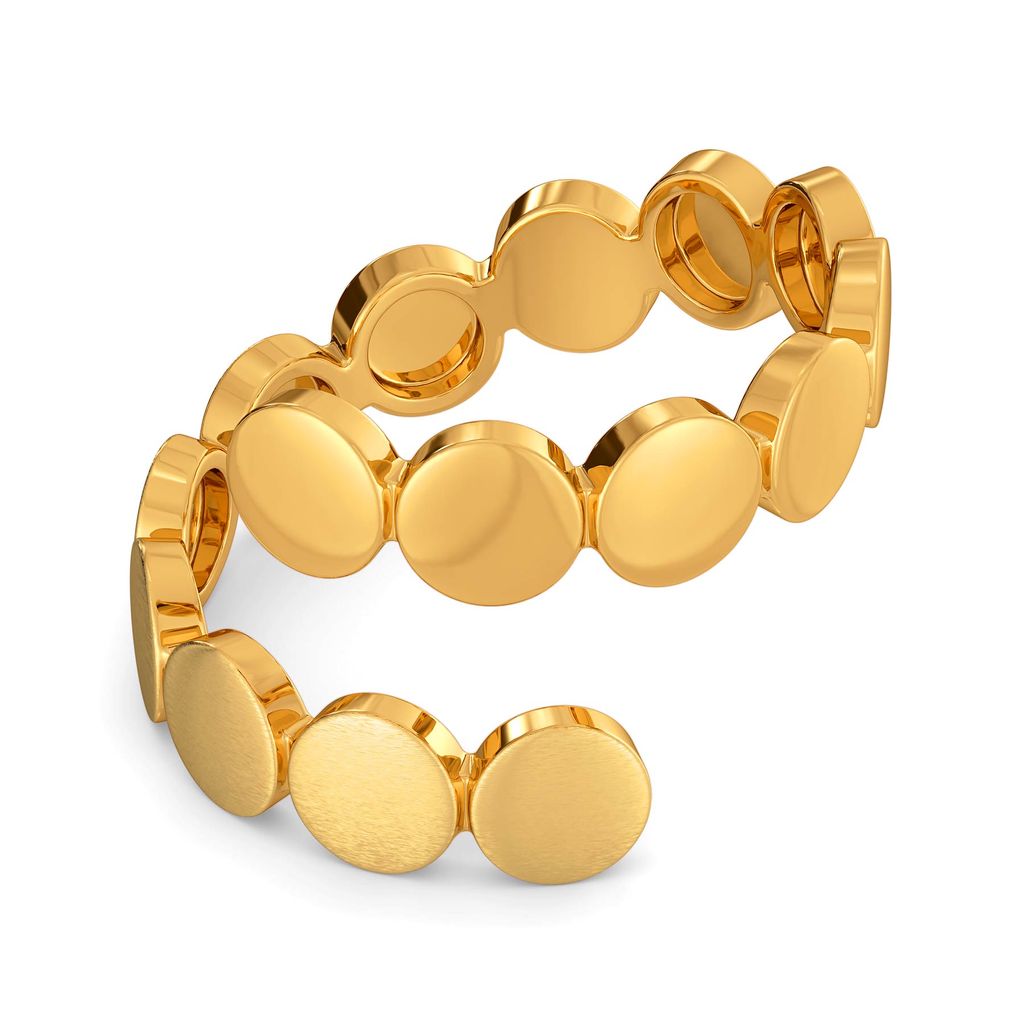 Sequin Meetings Gold Rings alternate view 3