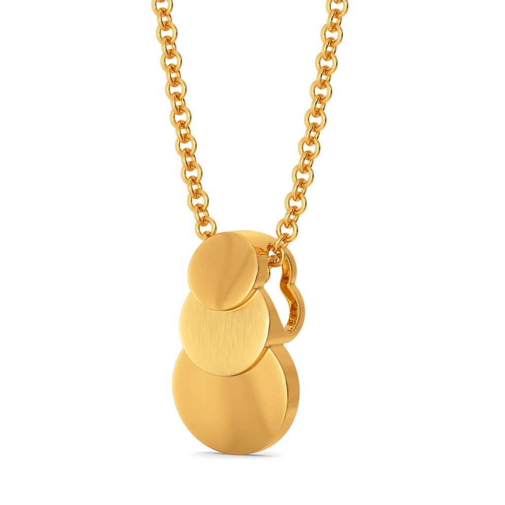 Sequin Meetings Gold Pendants