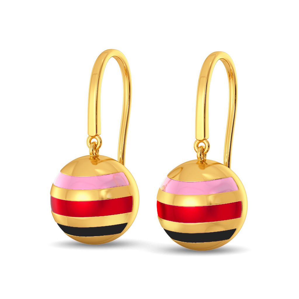 Goblet Glam Gold Earrings