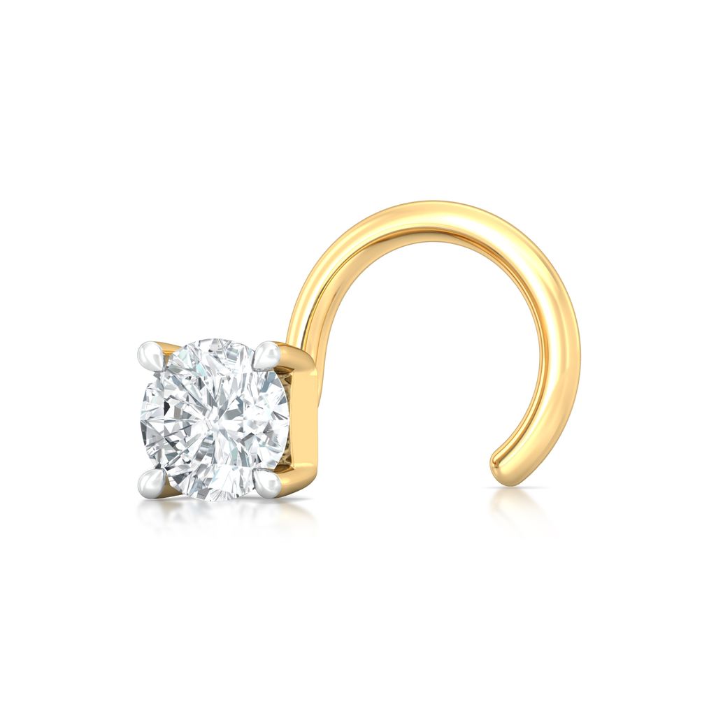 One Love Diamond Nose Pins