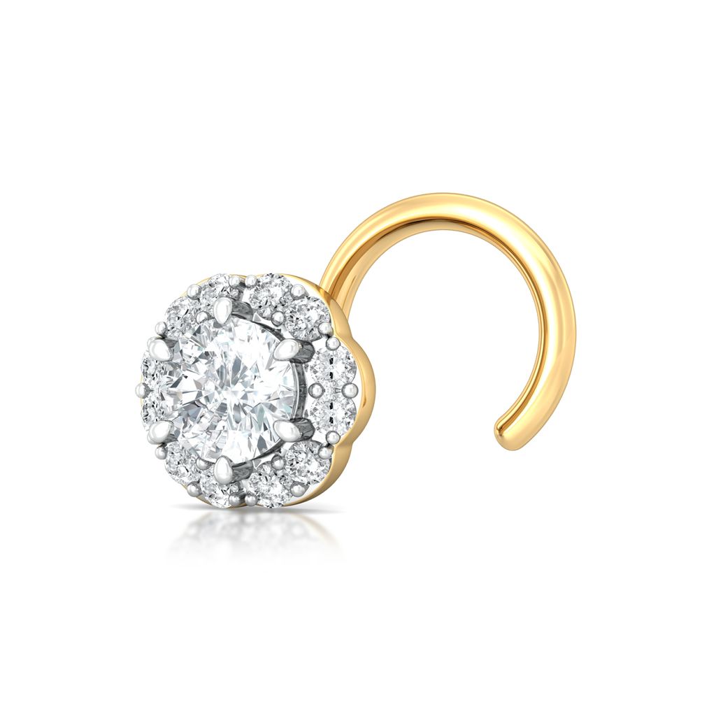 Night Star Diamond Nose Pins