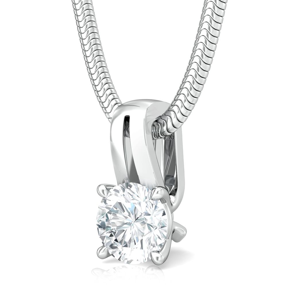 Sassy Solitaire Diamond Pendants