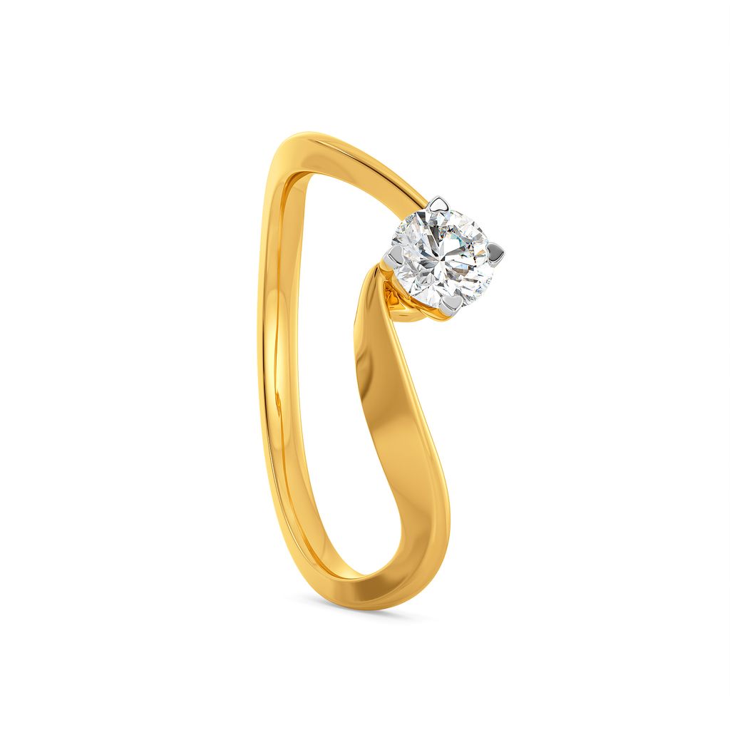 Waves of Love Diamond Rings image