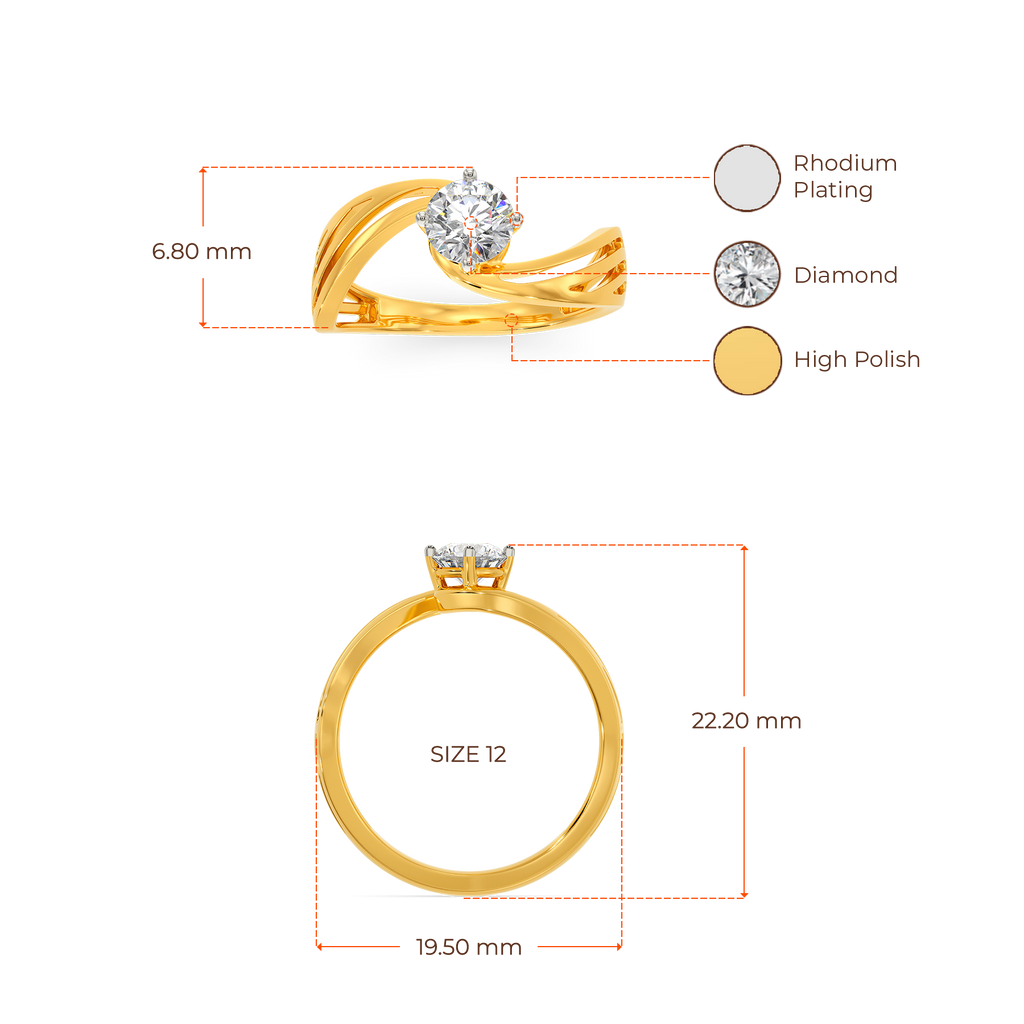 Zest N Zeal Diamond Rings image