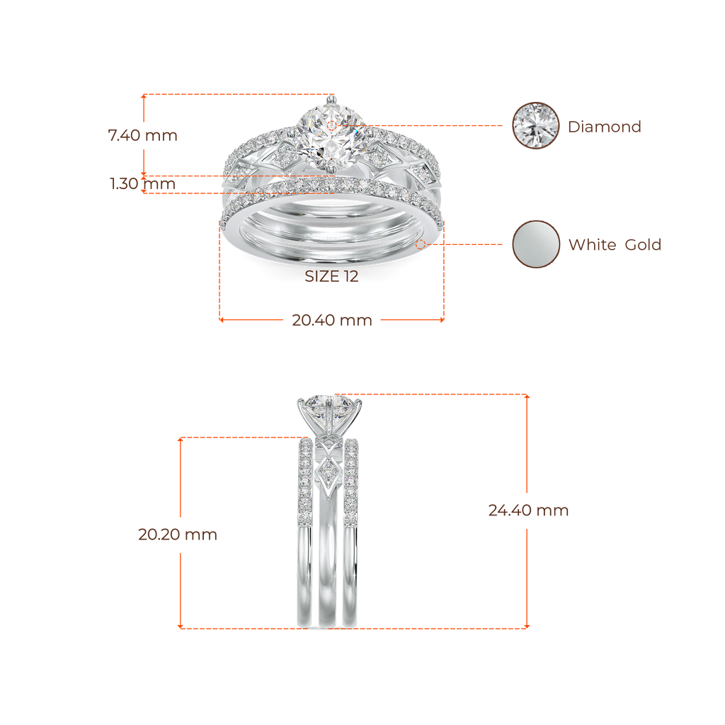 Tale of Fate Diamond Rings image