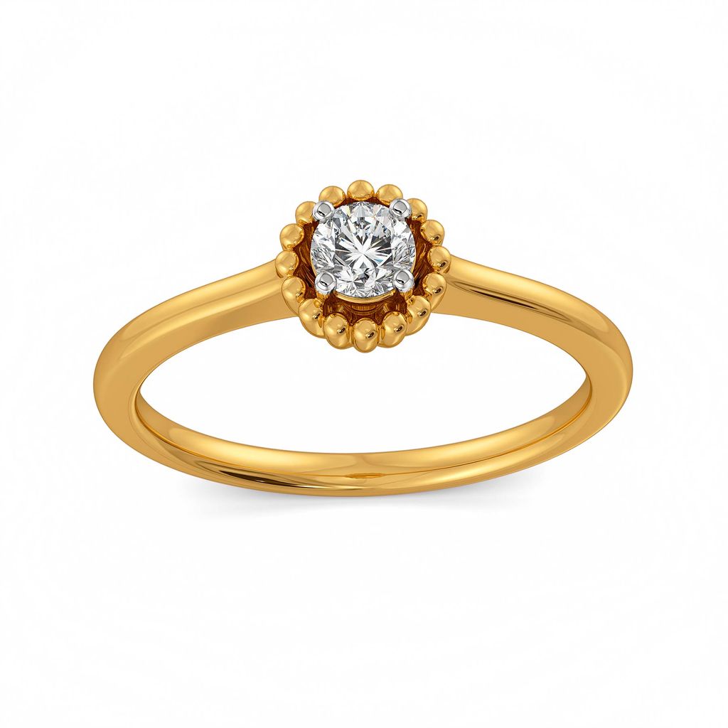 Floral Fission Diamond Rings alternate view 3