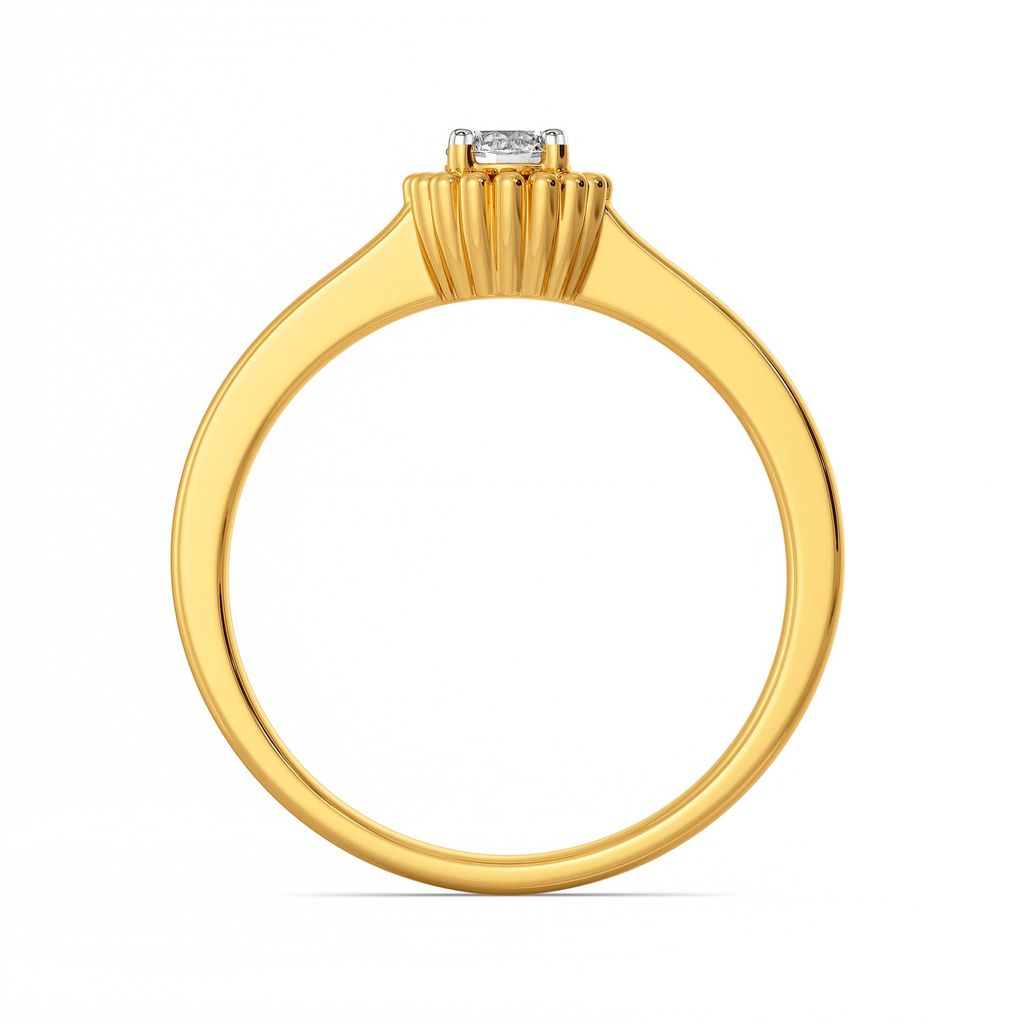 Floral Fission Diamond Rings image