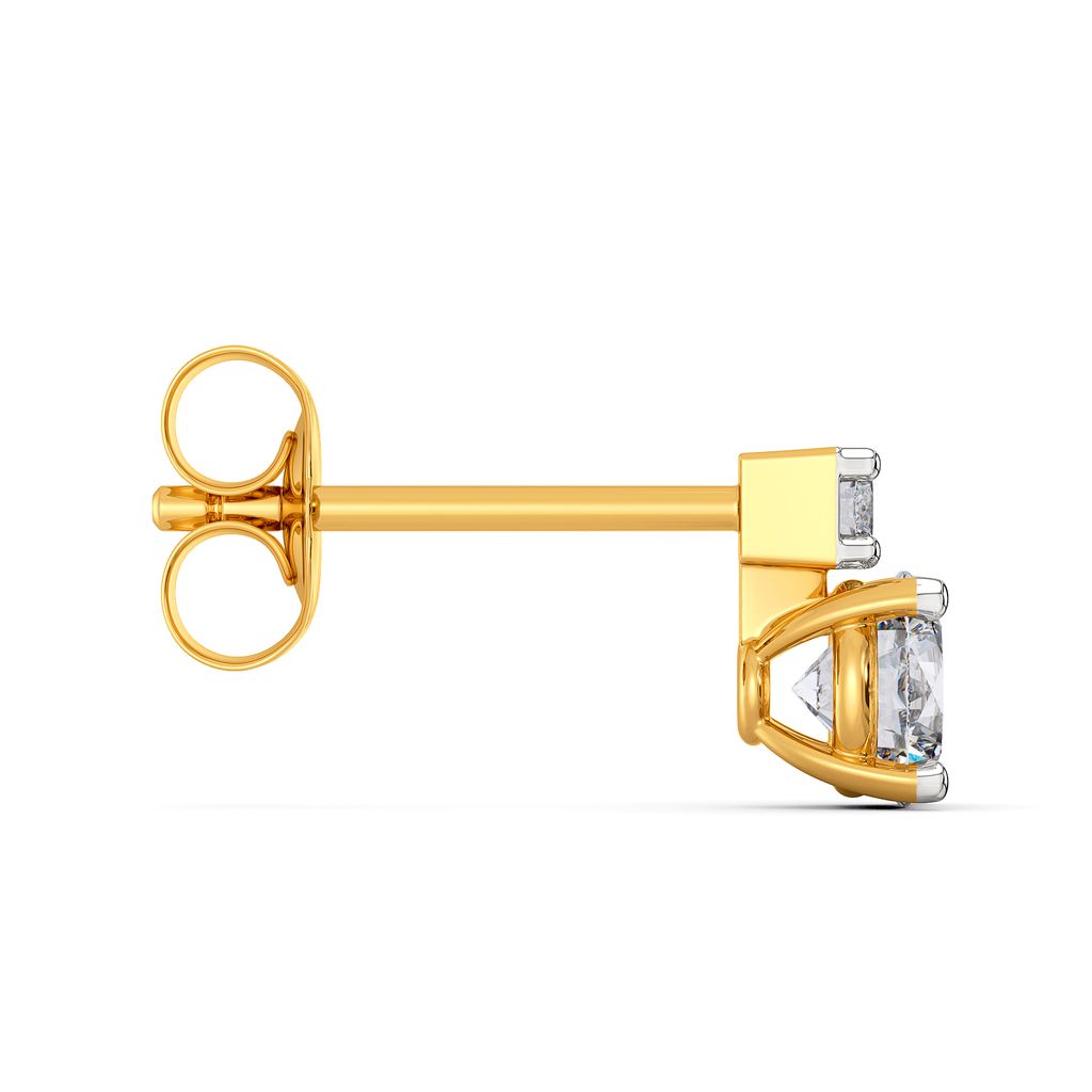 Scope to Square Diamond Earrings