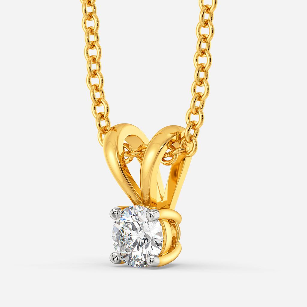 Glossy Guide Diamond Pendants