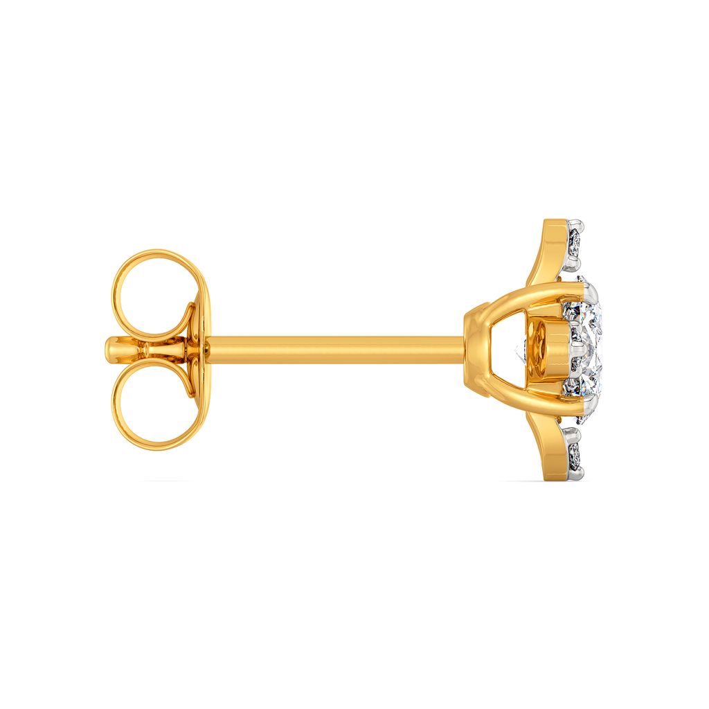 Glossy Guide Diamond Earrings