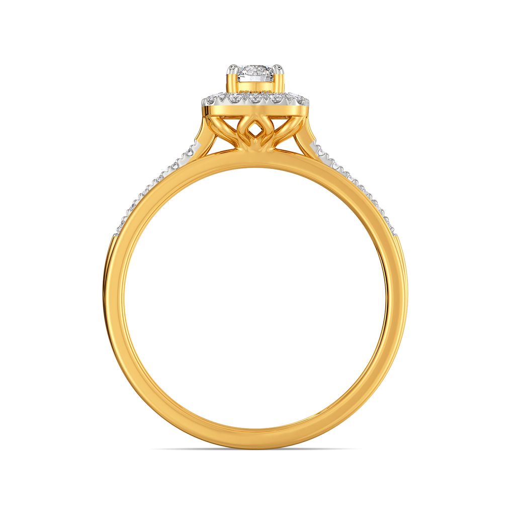 Solitaire Charm Diamond Rings image