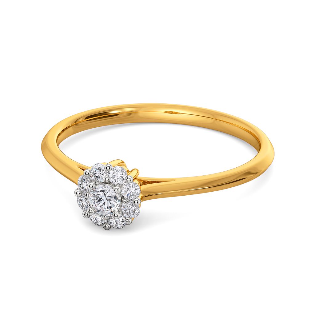 Floral Finesse Diamond Rings alternate view 2