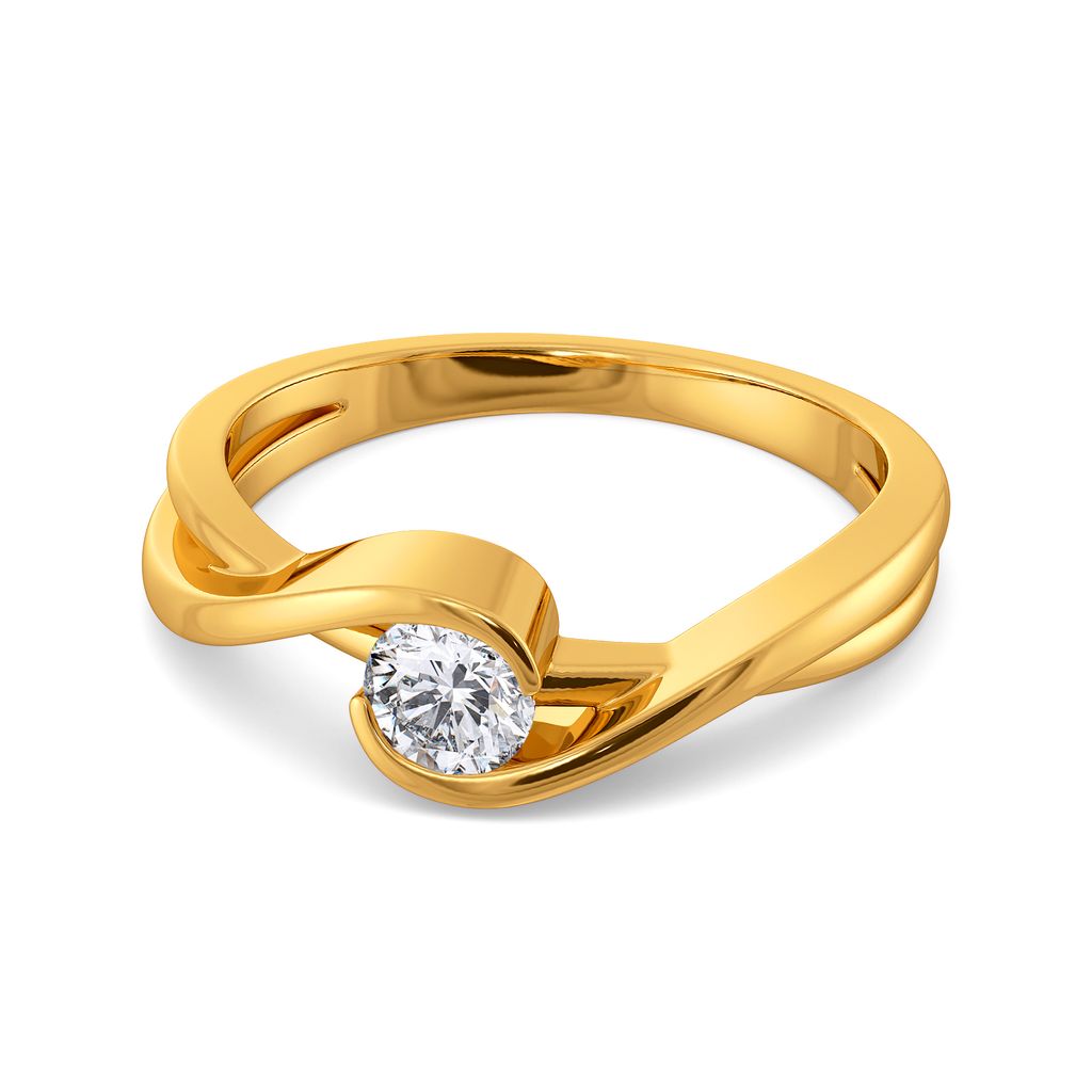 Scoop de Loop Diamond Rings alternate view 2