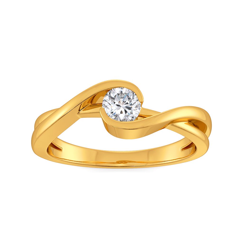 Scoop de Loop Diamond Rings alternate view 3